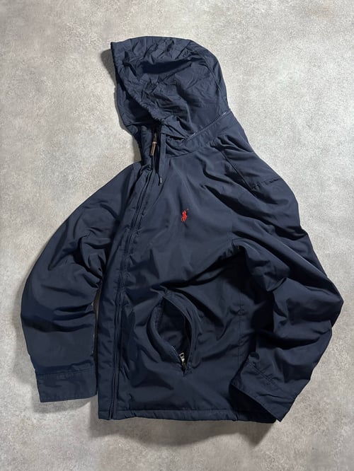 Image of Ralph Lauren Fleece Lined Jacket, Size Medium