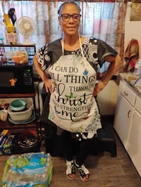 Image 1 of I Can Do All Things Through Christ Who Strengthens Me Cooking Apron 