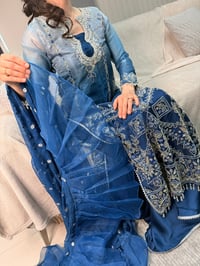 Image 1 of Blue sheesha- tailored fit