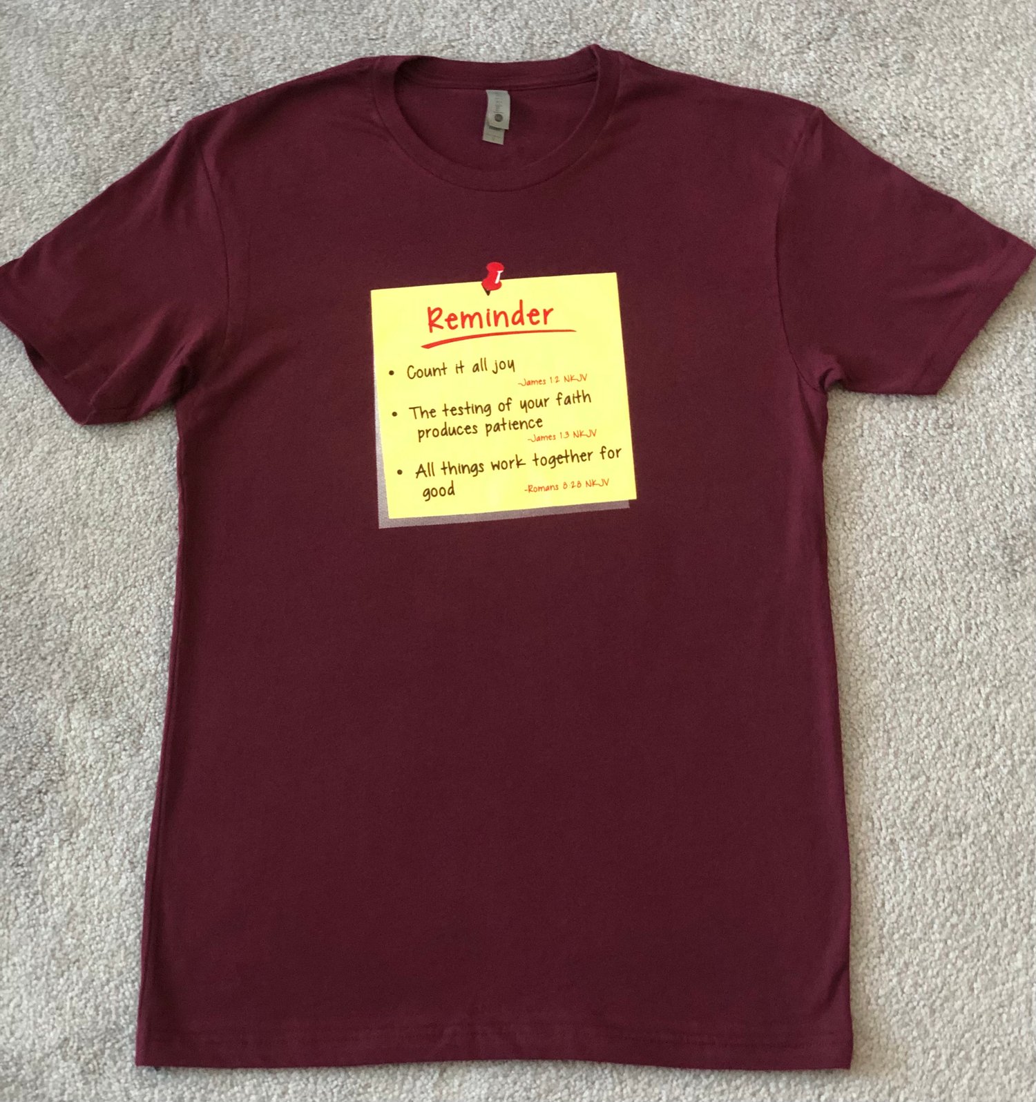 Image of Count it all joy t-shirt