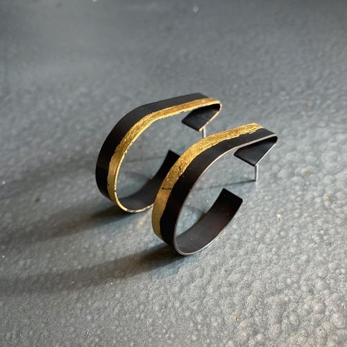 Image of Large Tear Drop Studs