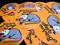 Image 4 of Bitchmond Sticker - Round (NEW)