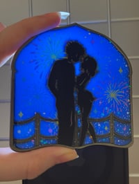 Image 4 of DenReze Kiss ~ Stained Glass Silhouettes Series