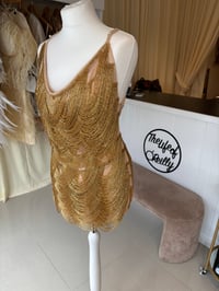Image 4 of Gold Beaded Dress