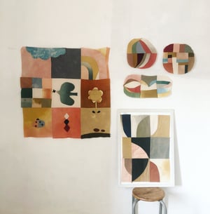 Image of Wall decor ( patchwork series 2 ) 