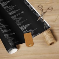 Image 3 of Gothic Spires Wrapping paper roll