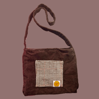 Image 1 of corduroy mini tote