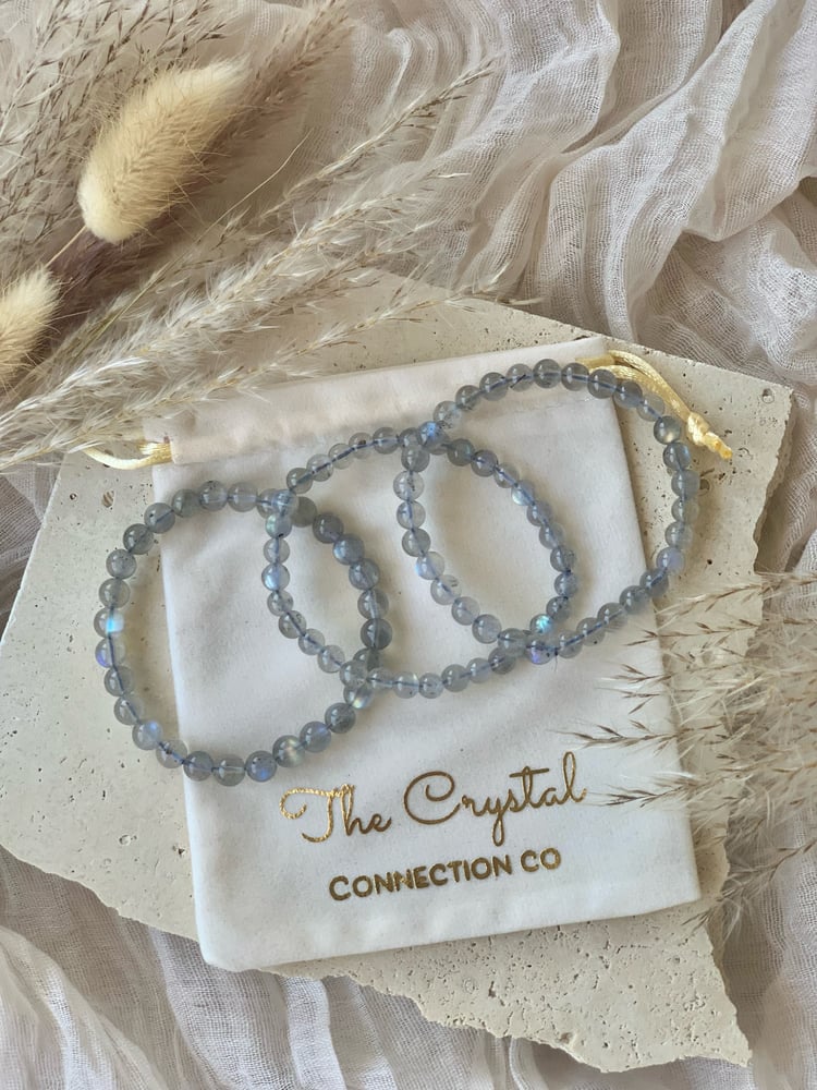 Image of Labradorite Bracelets small bead