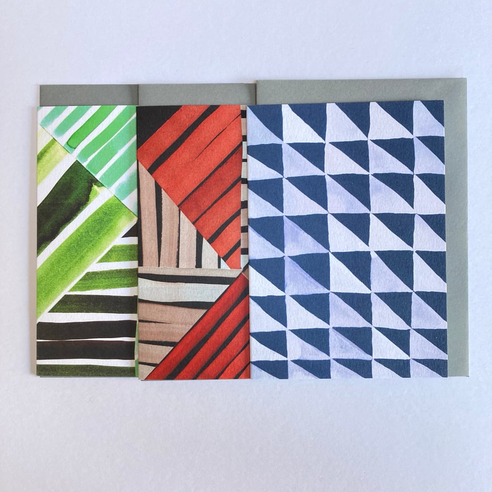 Image of Kite Set Of 3 Notecards