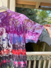 Image 3 of Large Godzilla Be Gay Do Crime Tie Dye Shirt C23