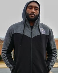 Image 1 of Grey/ Black Jumpsuit 