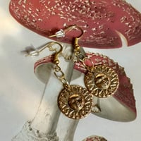Image 2 of Golden Sun Earrings