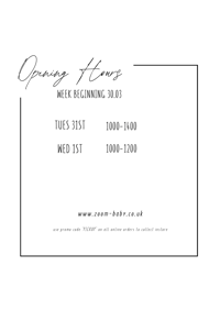 Image 1 of SHOP OPENING HOURS - 14 Meadowbank St, Dumbarton G82 1SD