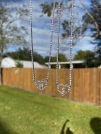 Image 2 of Super icy initial necklace 