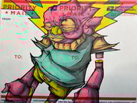 Label 228 Framed  - Untitled 7