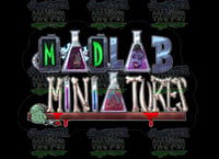 Mad Lab Miniatures Logo (Sticker) 