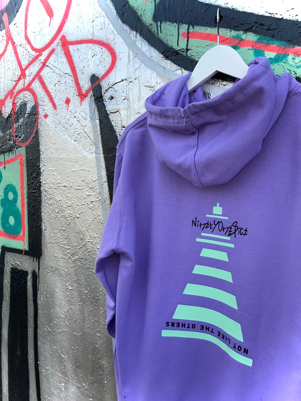 Image of Lilac Script Hoody