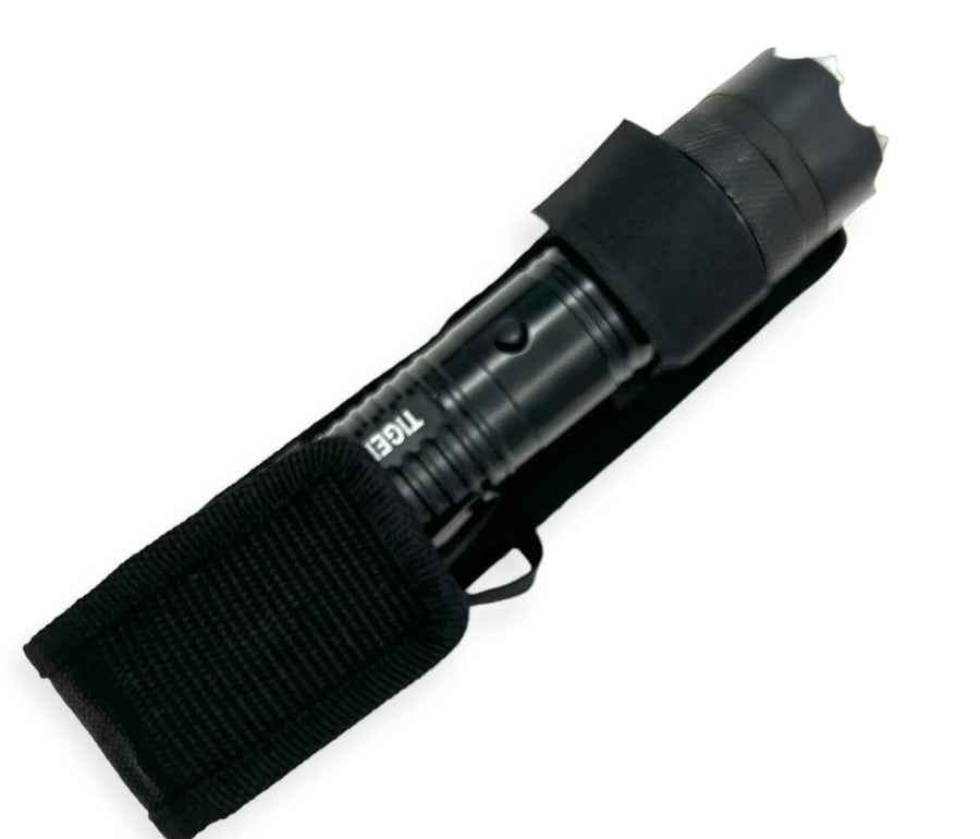 Image of V Stun Gun Flashlight (BLACK)