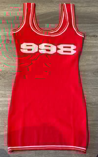 Image 2 of Red 998 Dress