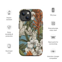 Image 14 of Colorful Botanical Plants Art Nouveau Tough Case for iPhone®