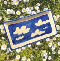 Cloud Plate Blue