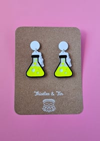 Image 2 of Fluro Beaker | Dangles - SKU 74