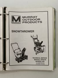 Image 6 of Murray ‘96 Tractor / ‘90s Snow Thrower Service Bulletins