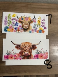 Image 4 of Highland Cow Decals 