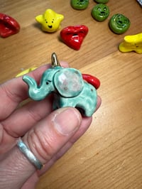 Image 2 of Happy Bob is a Unicorn Ceramic Figurine - Free Shipping in Contiguous US