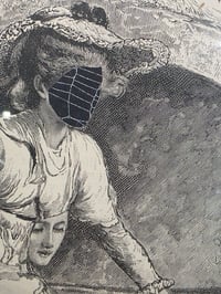 Image 2 of Repurposed Vanity series Victorian faceless with preserved web D