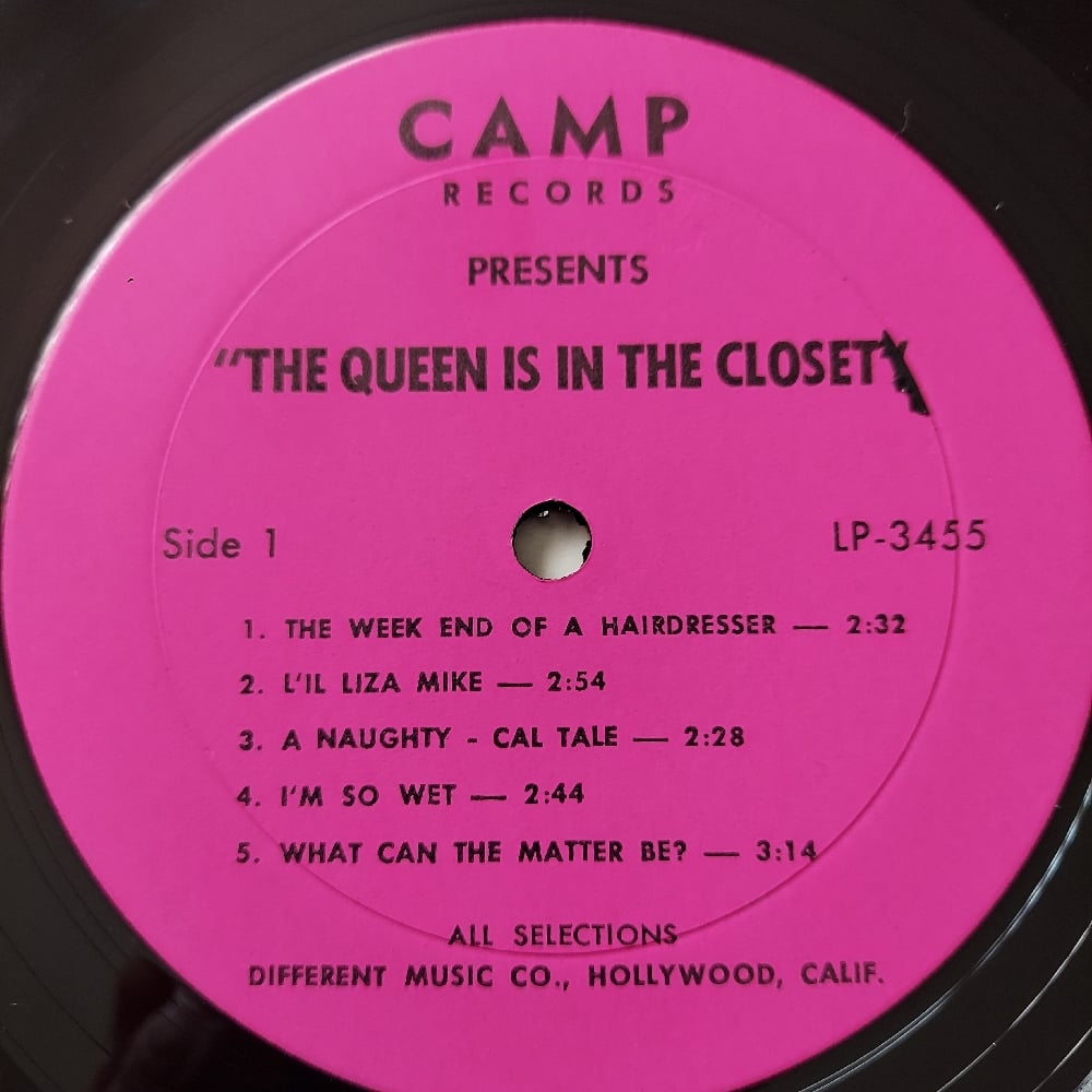 The Queen is in the Closet LP (1964, Camp Records)