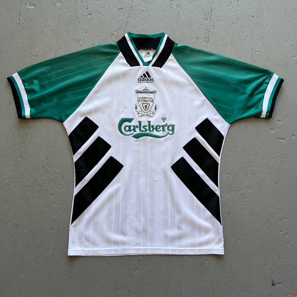 Image of 93/95 Liverpool away shirt size small 