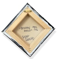 Image 4 of “BETWEEN WORLD” ORIGINAL PAINTING BY NIKITA ROSALIND 10”x10”