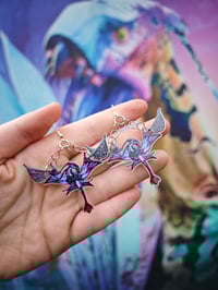 Image 1 of Pendientes ikran banshee azul 