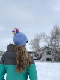 Image 1 of Floral Beanie 