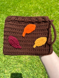 Image 10 of  Fall Themed Crochet Bags | Pumpkin Spice, Cherry Pie, Fall Leaves