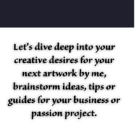 Image 1 of DISCOVERY CALL with Victoria the Intuitive Abstract Artist