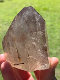 Image 4 of Smoky Quartz With Red, Gold, Silver & Copper Rutile Generator #2532