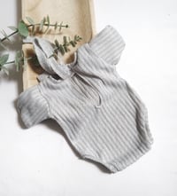 Image 2 of Newborn bodysuit for photo shoots | Robbie| gray