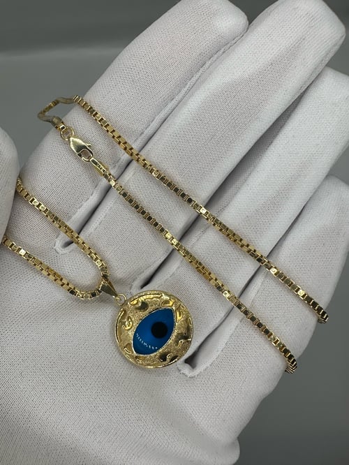 Image of 14K Yellow Gold Box Chain 22"