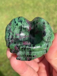 Image 20 of Ruby Zoisite Incense Holder #1792
