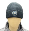 Hilton Beanie in Steel Blue/ Grey