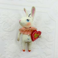 Image 1 of White Valentine Bunny II