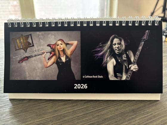 Image of 2026 Desktop Calendar