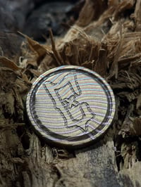 Image 2 of El Barto Coin - Mokume Gane 