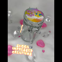 Image 2 of Chill Care Bear Mini Glass Stash 