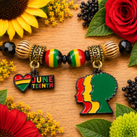 Image 2 of Juneteenth Heart Set