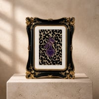 Image 1 of Molotovheart with leo glitter background