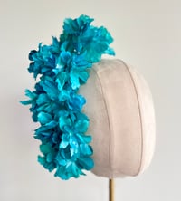 Image 1 of Teal flower trail 