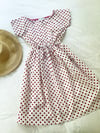 Ready Made Red Spotty T Dress Size 10 with free Post 
